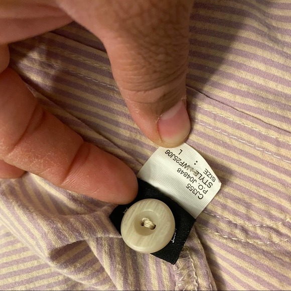 Calvin Klein Striped Blazer Button Front Jacket Multicolor - Picture 7 of 7